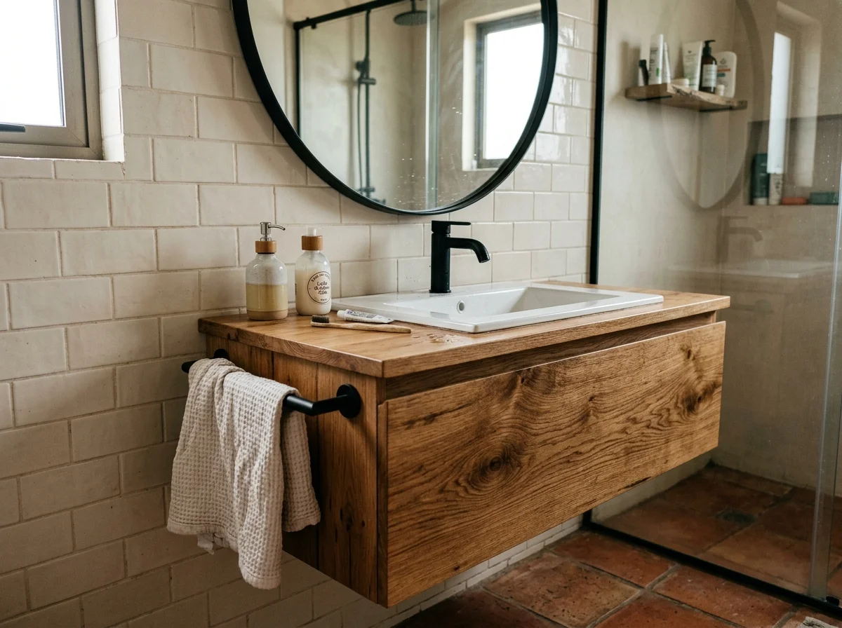 Vanitorios y muebles de baño a medida en Chicureo Colina